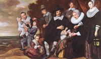 Hals, Frans - Family Group In A Landscape